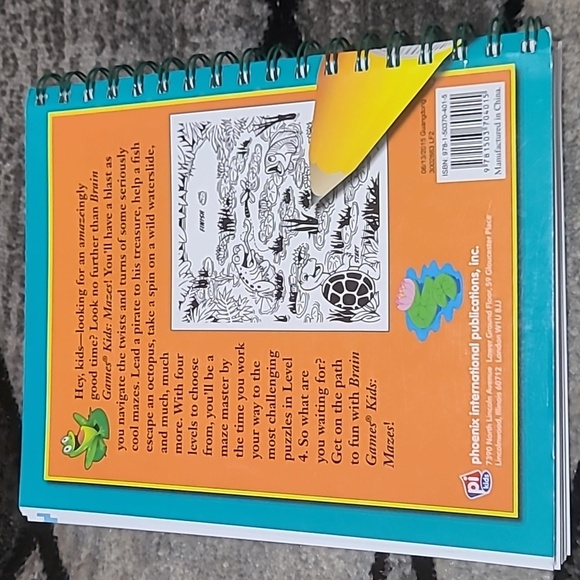 BRAIN GAMES KIDS MAZES PRICE FIRM - Picture 2 of 9